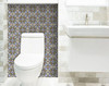 5" X 5" Neutral Gina Peel And Stick Removable Tiles