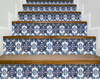 4" X 4" Blue Nelly Removable Peel And Stick Tiles