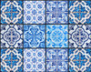 8" X 8" Azul Gianna Peel and Stick Tiles