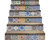 4" X 4" Linna Mutli Mosaic Peel And Stick Tiles