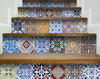 4" X 4" Kyla Mutli Mosaic Peel And Stick Tiles