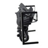 Modern Black Birds Eight Hook Wall Coat Hanger