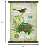 Vintage Song Bird Tapestry Wall Décor