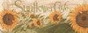 Rustic Old Sunflower Cafe Wall Art