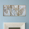 Asian Tree Branches Framed Canvas Wall Art