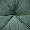 Corduroy Styled Charcoal Tufted Floor Pillow