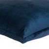 Premier 20" Soft Touch Navy Blue Solid Color Accent Pillow