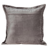 Premier 24" Soft Touch Taupe Solid Color Accent Pillow