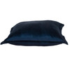 Premier 24" Soft Touch Navy Blue Solid Color Accent Pillow