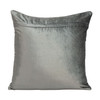 Quilted Charcoal Decorative Throw Pillow