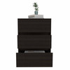 Black Three Drawer Rolling Cabinet