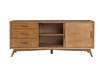 Flair 64" Acorn Mid Century Mod TV Console