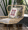 26 Green Brown Geo Tribal Indoor Outdoor Throw Pillow