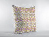 16 Yellow Lavender Geofloral Indoor Outdoor Throw Pillow