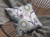 16 White Yellow Floral Indoor Outdoor Zippered Throw Pillow