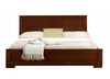 Moma Walnut Wood Platform Twin Bed With Nightstand