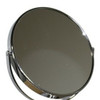 Vintage Pedestal Chrome 7X Magnification Vanity Mirror