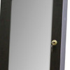 Universal Brown Standing Mirror with Jewelry Storage