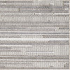 3 x 5 Gray Abstract Striped Indoor Outdoor Area Rug