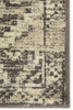 8 x 11 Gray Beige Distressed Diamond Area Rug