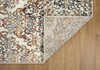 2 x 8 Ivory Brown Decorative Diamond Runner Rug