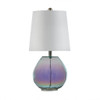  Green Glass Base Finish Table Lamp (Ranier - Green - Table Lamp)