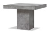 30' Concrete Square Dining Table