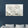 48" Neutral Flowers in Bloom Canvas Wall Art