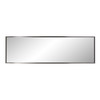 Brushed Titanium Rectangular Full Length Wall Mirror