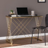 Modern Glass Top Desk