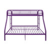Purple Twin Over Full Size Bunk Bed