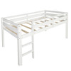 White Twin Size Lof Loft Bed