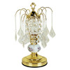 Vintage Gold Floral Chandelier Table Lamp