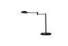 Minimalist Black Metal Swing Arm Desk Lamp