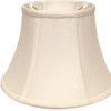 18" White Drum Monay Shantung Lampshade