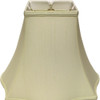 14" Ivory Premium Square Monay Shantung Lampshade