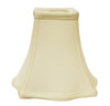 16" Ivory Premium Square No Slub Lampshade