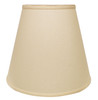 16" Parchment Biege Deep Empire Linen Lampshade