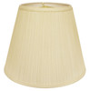 18" Ivory Empire Deep Slanted Broadcloth Lampshade