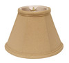 6" Parchment Biege Premium Set of 6 Chandelier Linen Lampshades