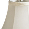 4" Ivory Slanted Silk Set of 6 Chandelier Pongee Shantung Lampshades