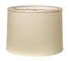 13" Ivory Throwback Drum No Slub Lampshade