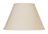 12" Ivory Premium Empire Slanted No Slub Lampshade