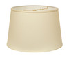 18" Ivory Rounded Empire Slanted No Slub Lampshade