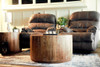 34 Rustic Natural Wooden Stump Coffee Table