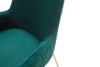 Green Velvet Gold Dining Chair