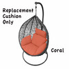 Primo Coral Indoor Outdoor Replacement Cushion for Egg Chair