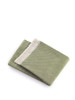 Soft Olive Green Links Pattern Throw Blanket