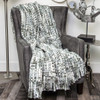 Multicolored Transitional Dreamy Knitted Soft Throw