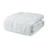 10pc Grey & White Geometric Deco Comforter Set w/Matching Sheet Set (Conway-Grey-comf)